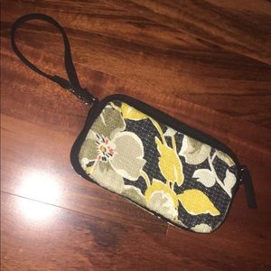 multi colored vera bradley wallet/little purse